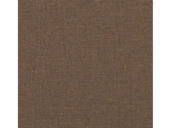 Sillón con taburete tela marrón 60 cm