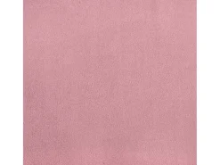 Sillón con taburete terciopelo rosa 60 cm