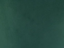 Sillón concha de terciopelo color verde con patas de metal LALEA