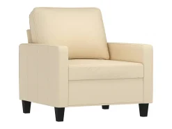 Sillón Crema 60 cm Tela