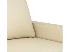 Sillón Crema 60 cm Tela