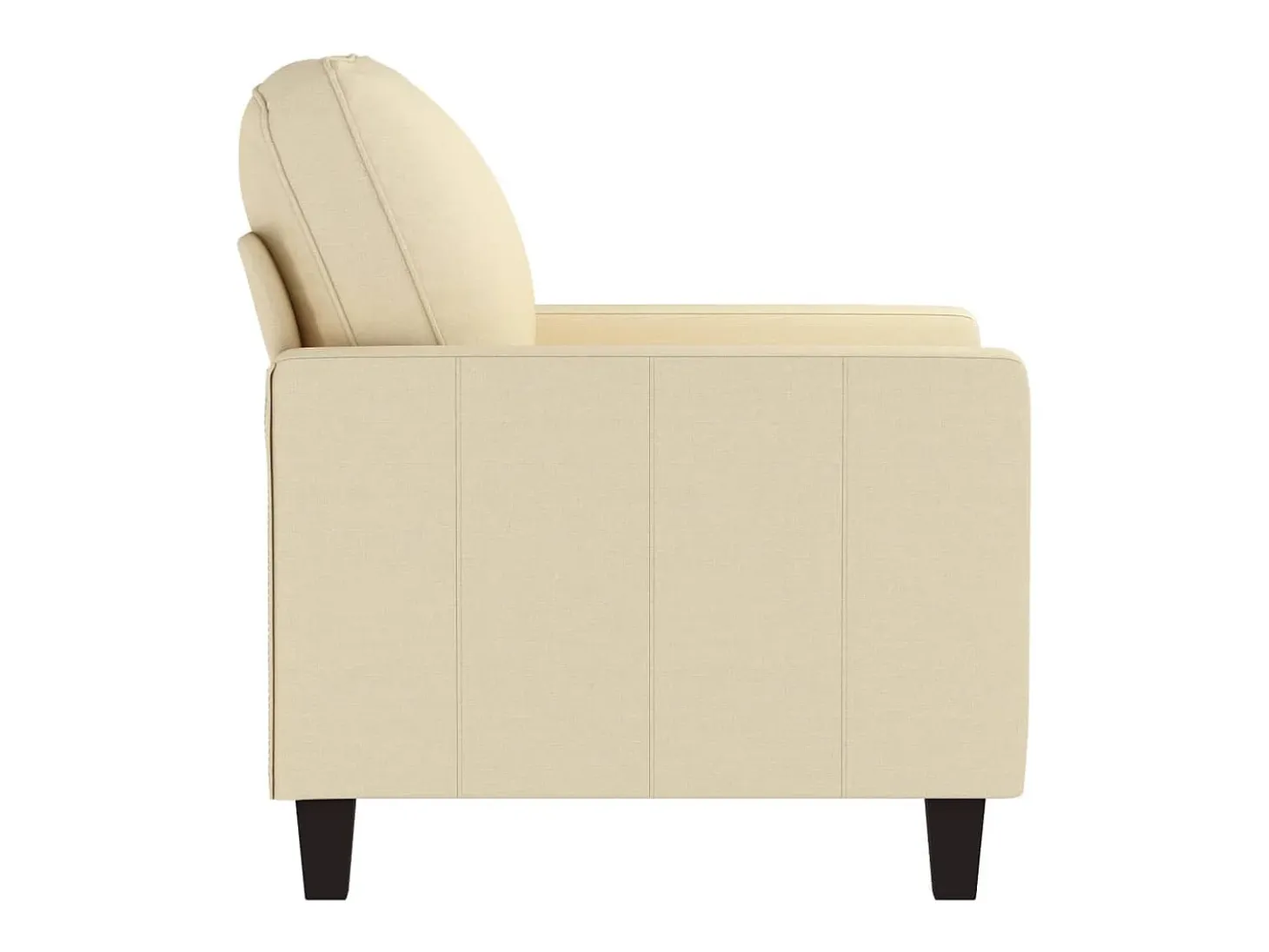 Sillón Crema 60 cm Tela