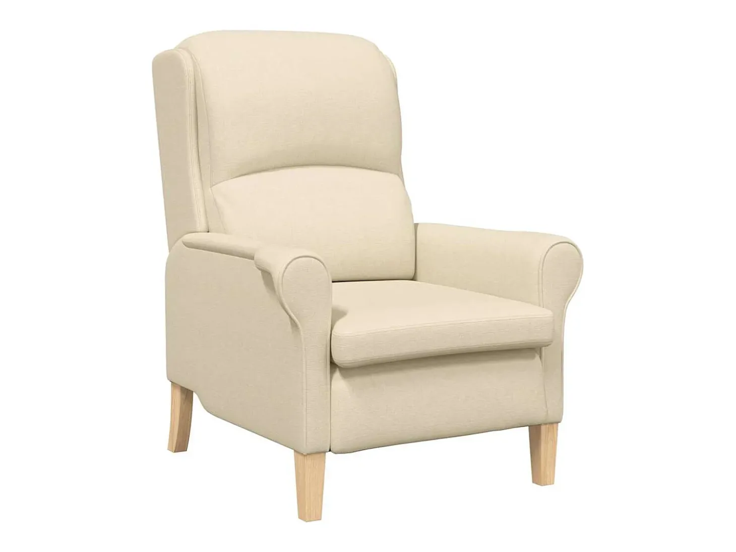 sillón Crema 76 x 94 x 102 cm tela