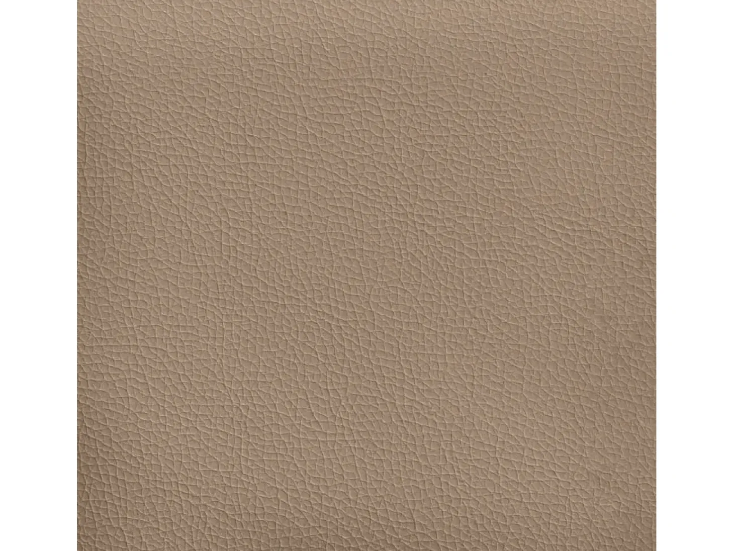 Sillón cuero sintético color capuchino 60 cm
