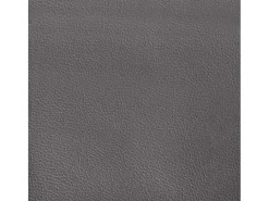 Sillón cuero sintético gris 60 cm