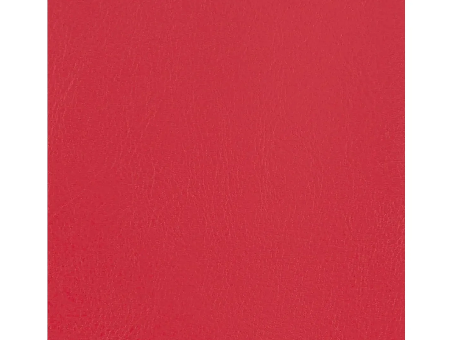Sillón cuero sintético rojo