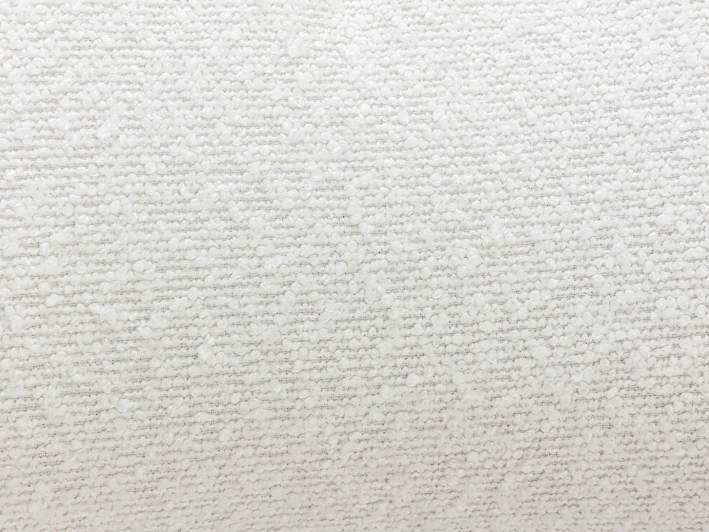 Sillón de bucle de tela color blanco FONTANOVA