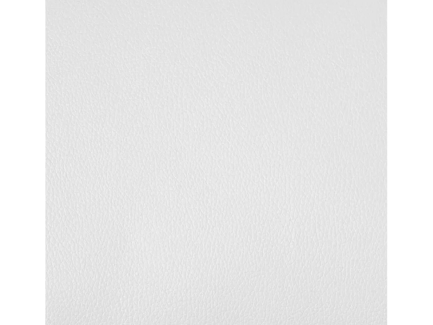 Sillón de cuero sintético blanco
