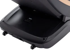 Sillón de masaje de imitación cuero, sistema de gravedad cero, gris, MOWATA