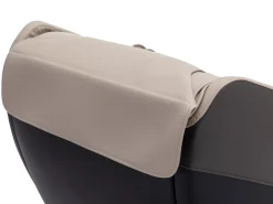 Sillón de masaje de imitación cuero, sistema de gravedad cero, gris, MOWATA