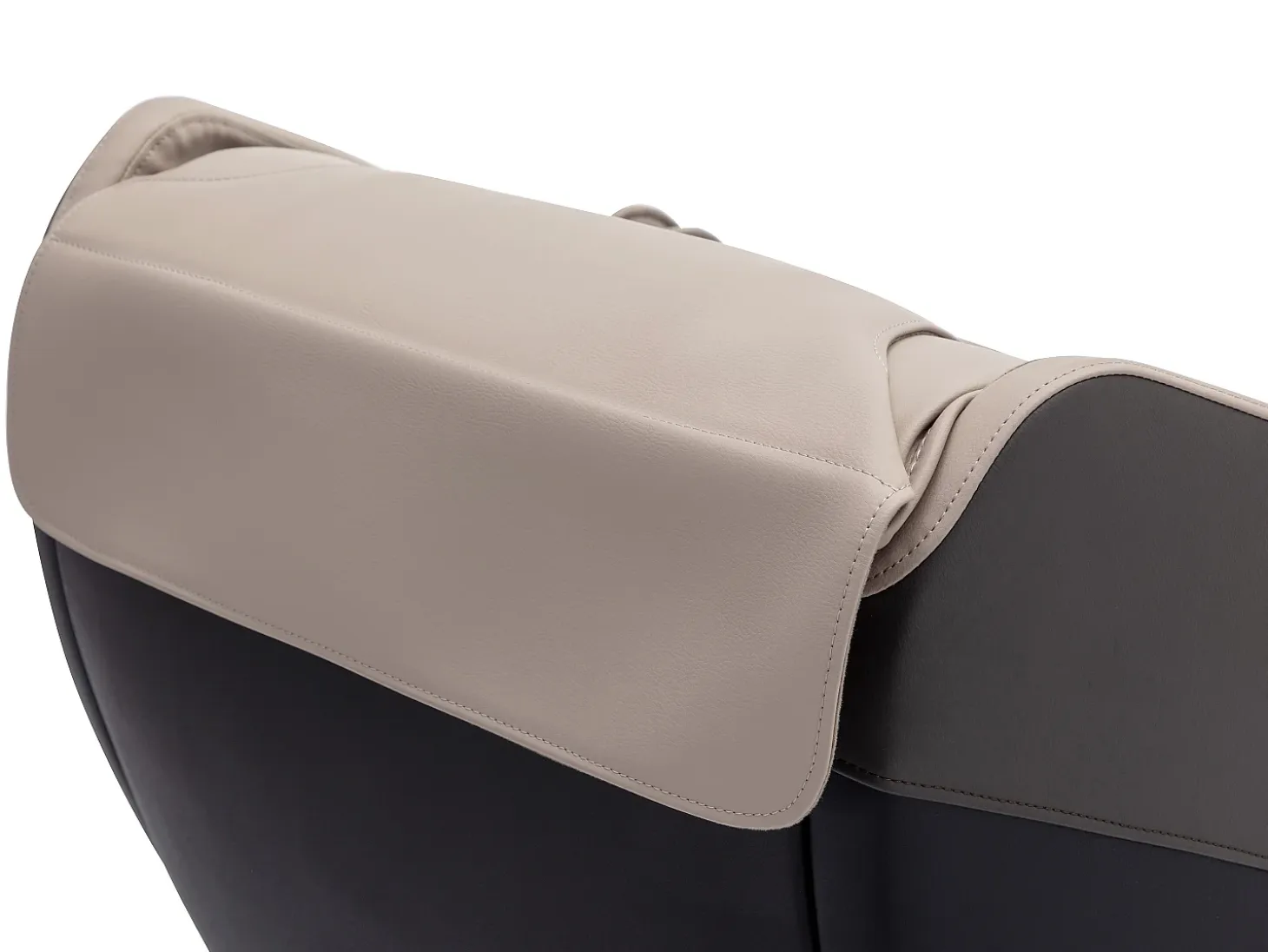Sillón de masaje de imitación cuero, sistema de gravedad cero, gris, MOWATA