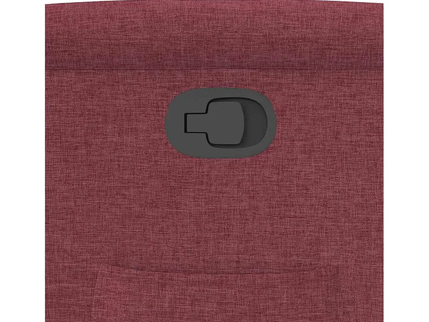 Sillón de relax | Silla | Sillón reclinable de tela rojo tinto SHL2102