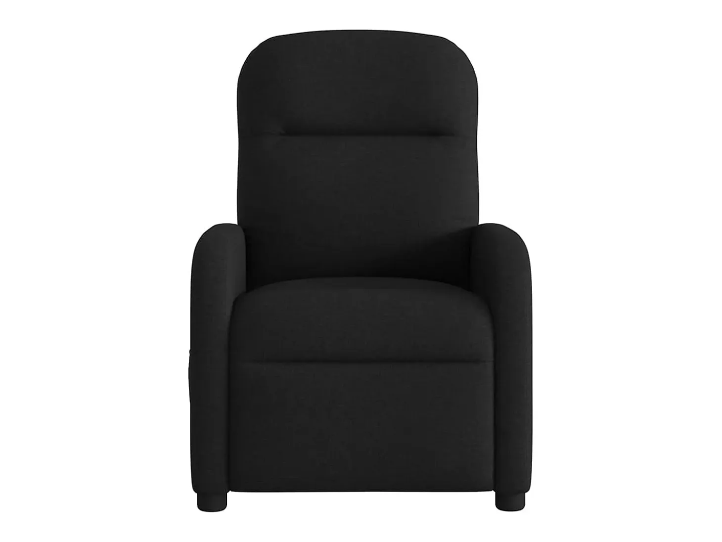 Sillón de relax | Silla | Sillón reclinable de tela negro SHL9346