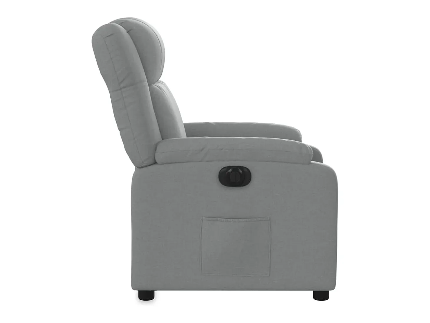 Sillón de relax | Silla | Sillón reclinable eléctrico tela gris claro SHL4075