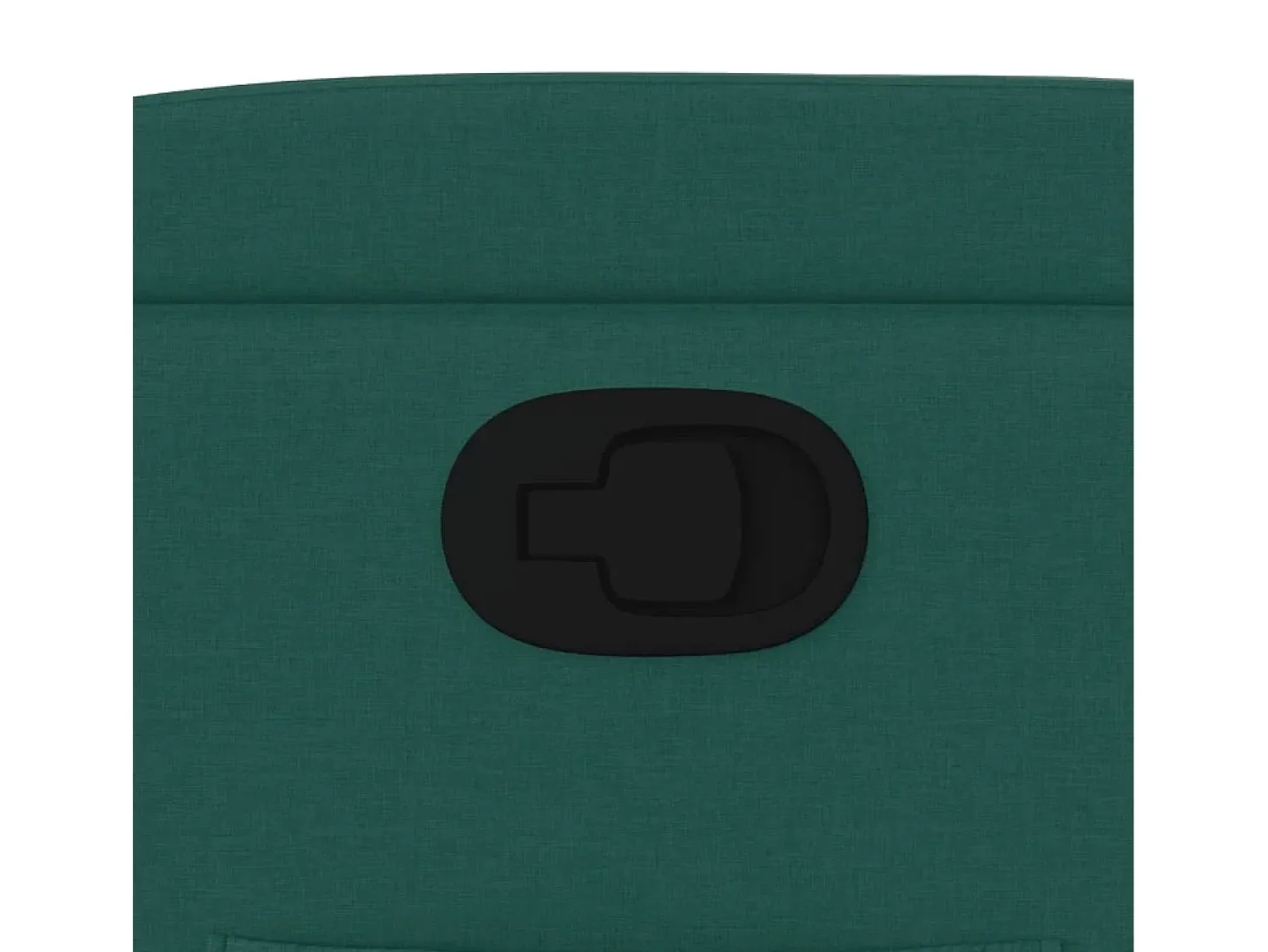 Sillón de relax | Silla | Sillón reclinable de tela verde oscuro SHL9703