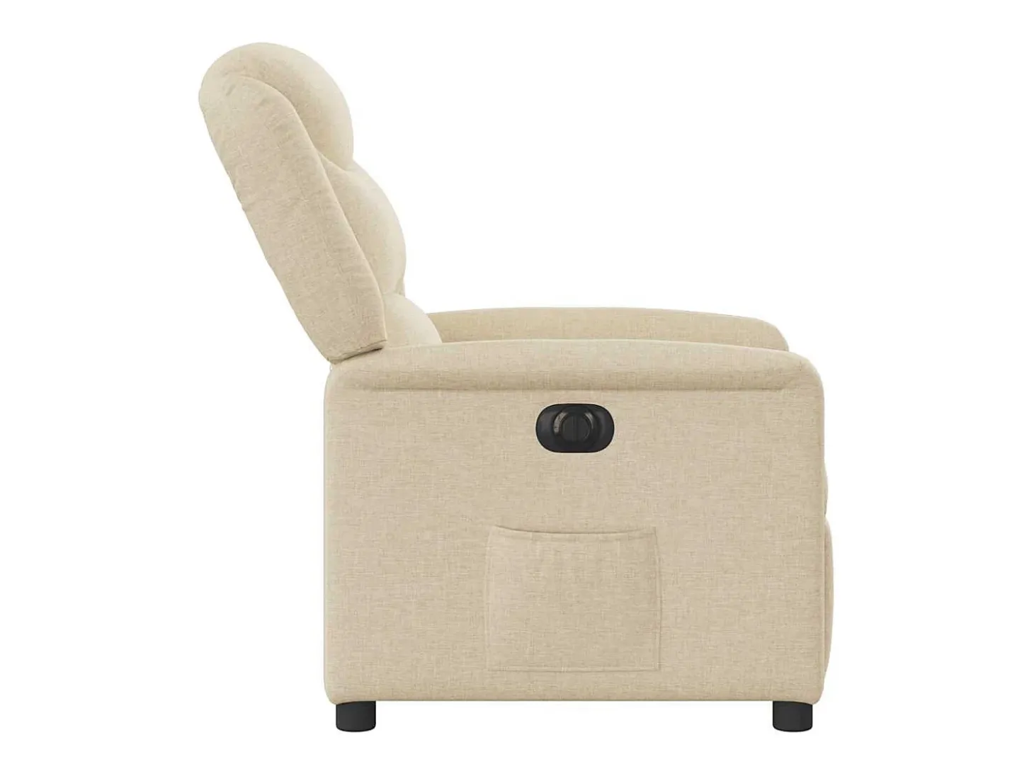 Sillón de relax | Silla | Sillón reclinable eléctrico de tela crema SHL4065