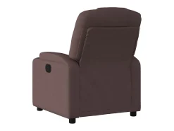 Sillón de relax | Silla | Sillón reclinable de tela marrón oscuro SHL2487