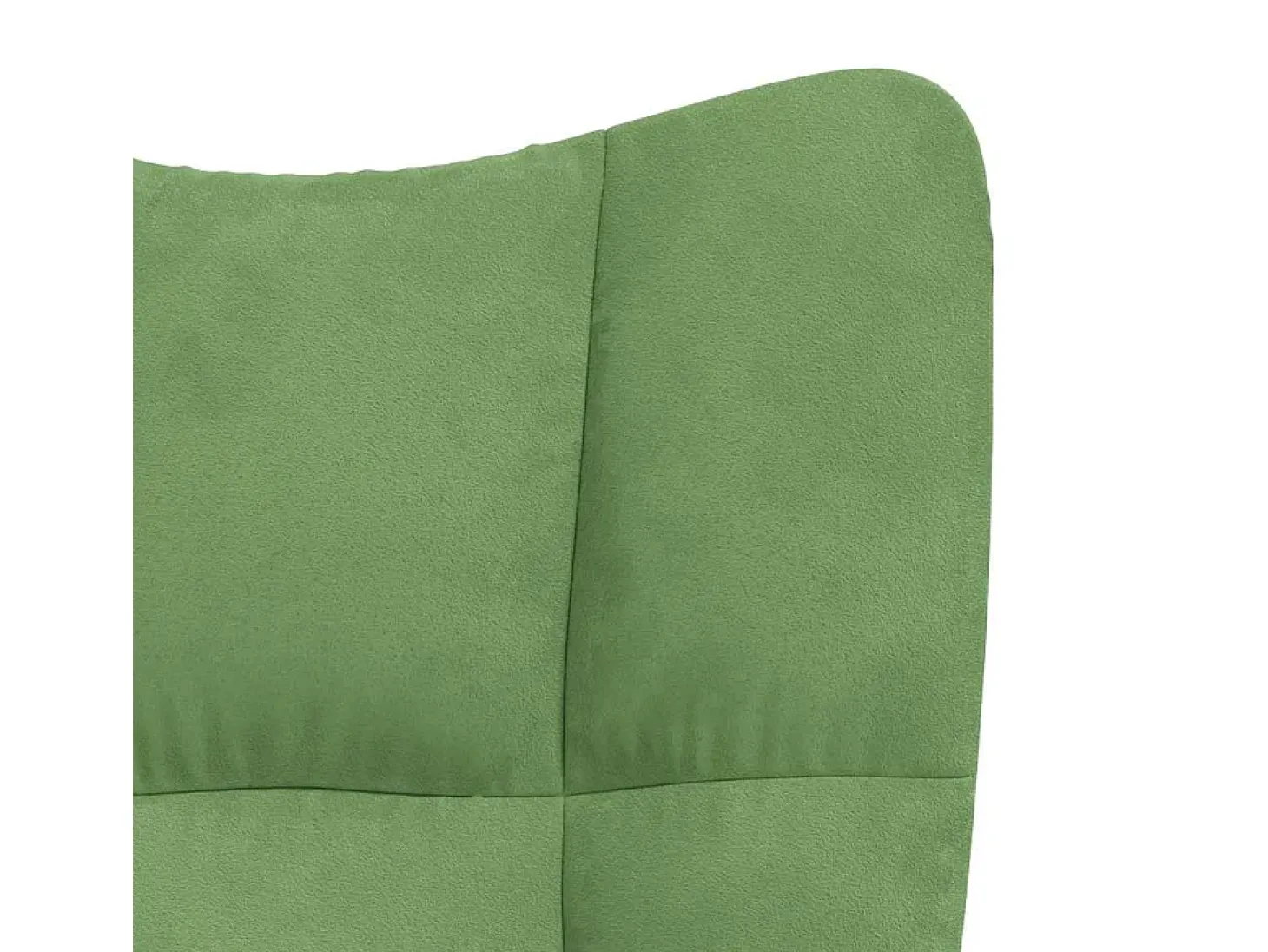 Sillón de relax | Silla de relax de terciopelo verde claro SHL4218