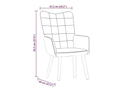 Sillón de relax | Silla de relax de terciopelo verde oscuro SHL4764