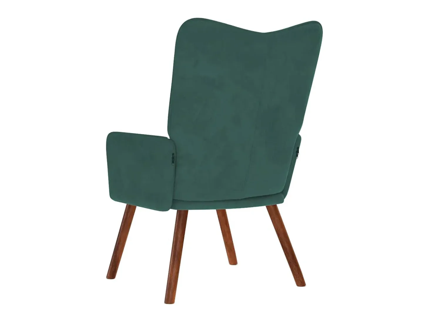 Sillón de relax | Silla de relax de terciopelo verde oscuro SHL4764