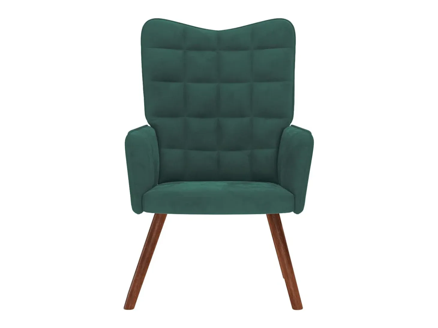 Sillón de relax | Silla de relax de terciopelo verde oscuro SHL4764