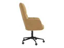Sillón de relax | Silla de relax de terciopelo marrón SHL6410