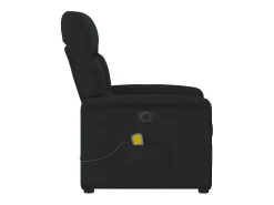 Sillón de relax | Sillón reclinable de masaje eléctrico tela negro SHL5819