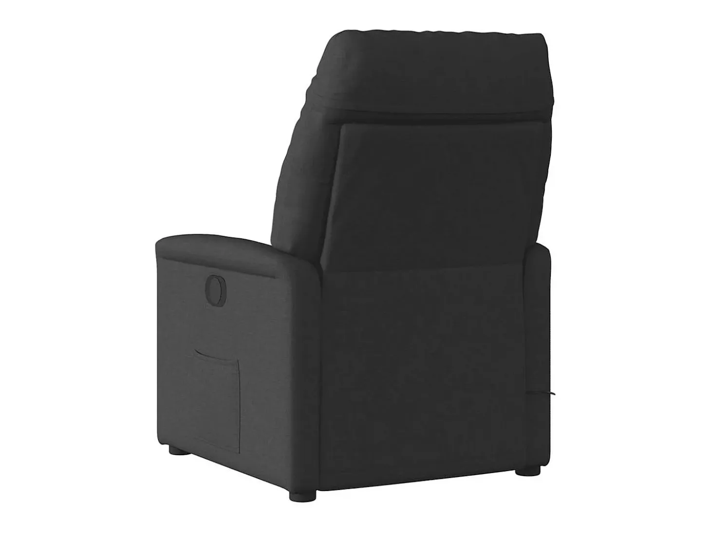Sillón de relax | Sillón reclinable de masaje eléctrico tela negro SHL5819