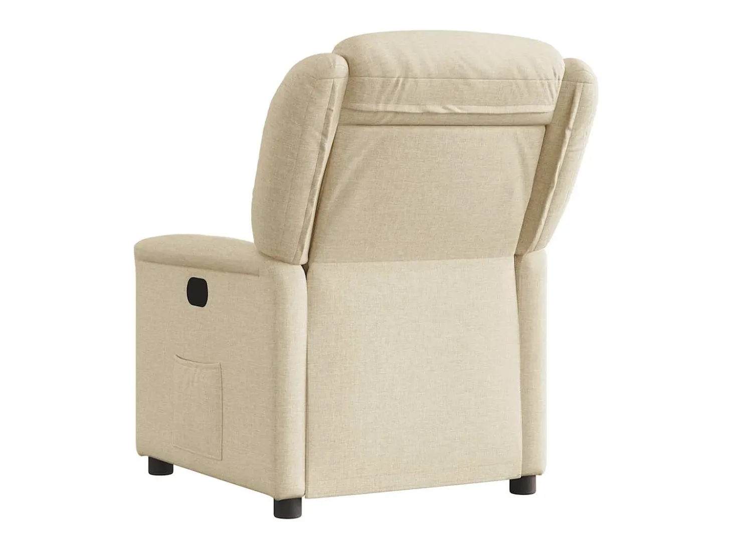 Sillón de relax | Sillón reclinable de tela crema SHL4949