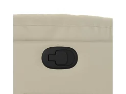 Sillón de relax | Sillón reclinable de cuero sintético crema SHL8106
