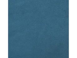 Sillón de relax con taburete terciopelo azul