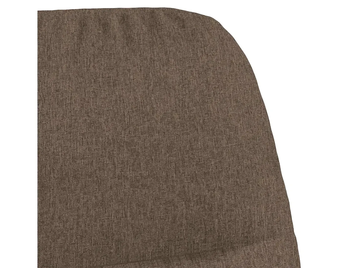 Sillón de relax de tela gris taupé