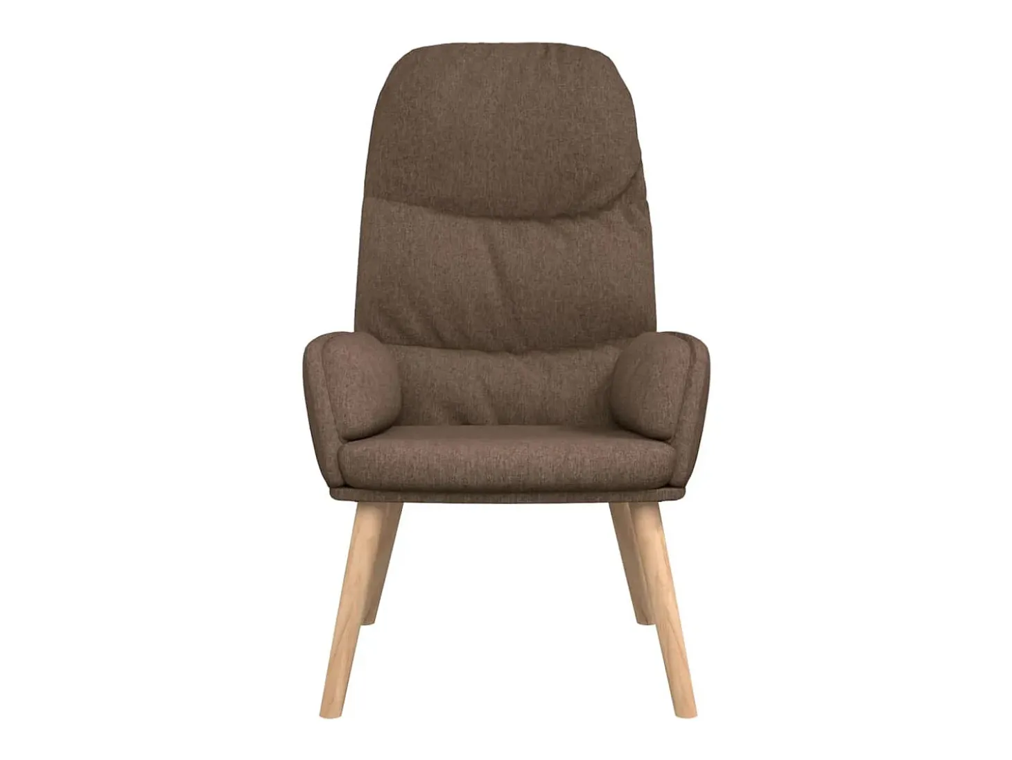 Sillón de relax de tela gris taupé