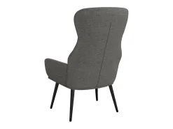 Sillón de relax de tela gris claro