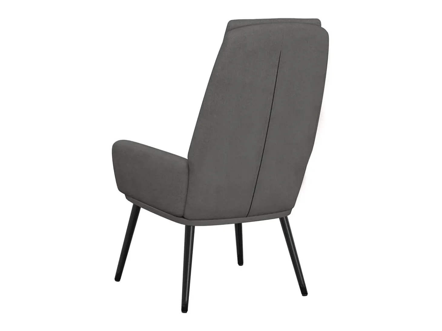 Sillón de relax de tela gris claro