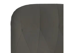 Sillón de relax de terciopelo gris oscuro