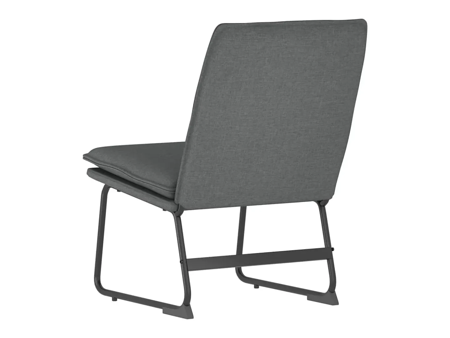 Sillón de relax tela gris oscuro 52x75x76 cm