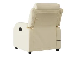 Sillón de salón | Silla | Sillón de masaje reclinable de tela crema SHL8258