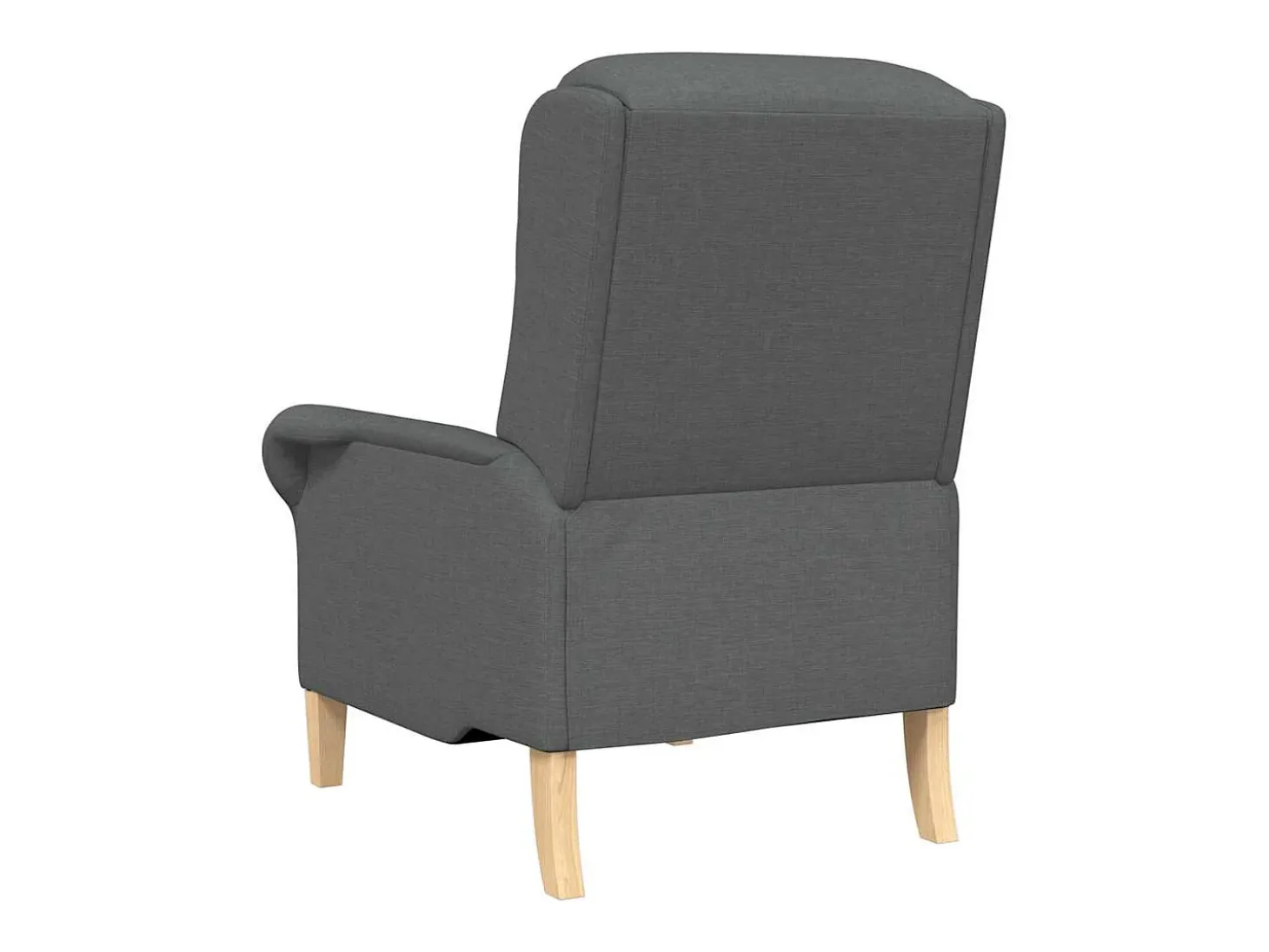 Sillón de salón | Silla de relax | Sillón Gris oscuro 76x94x102 cm tela SHL9481