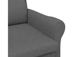 Sillón de salón | Silla de relax | Sillón Gris oscuro 76x94x102 cm tela SHL9481