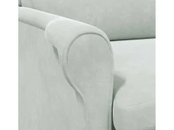 Sillón de salón | Silla de relax | Sillón Gris claro 76x94x102 cm Terciopelo SHL5624