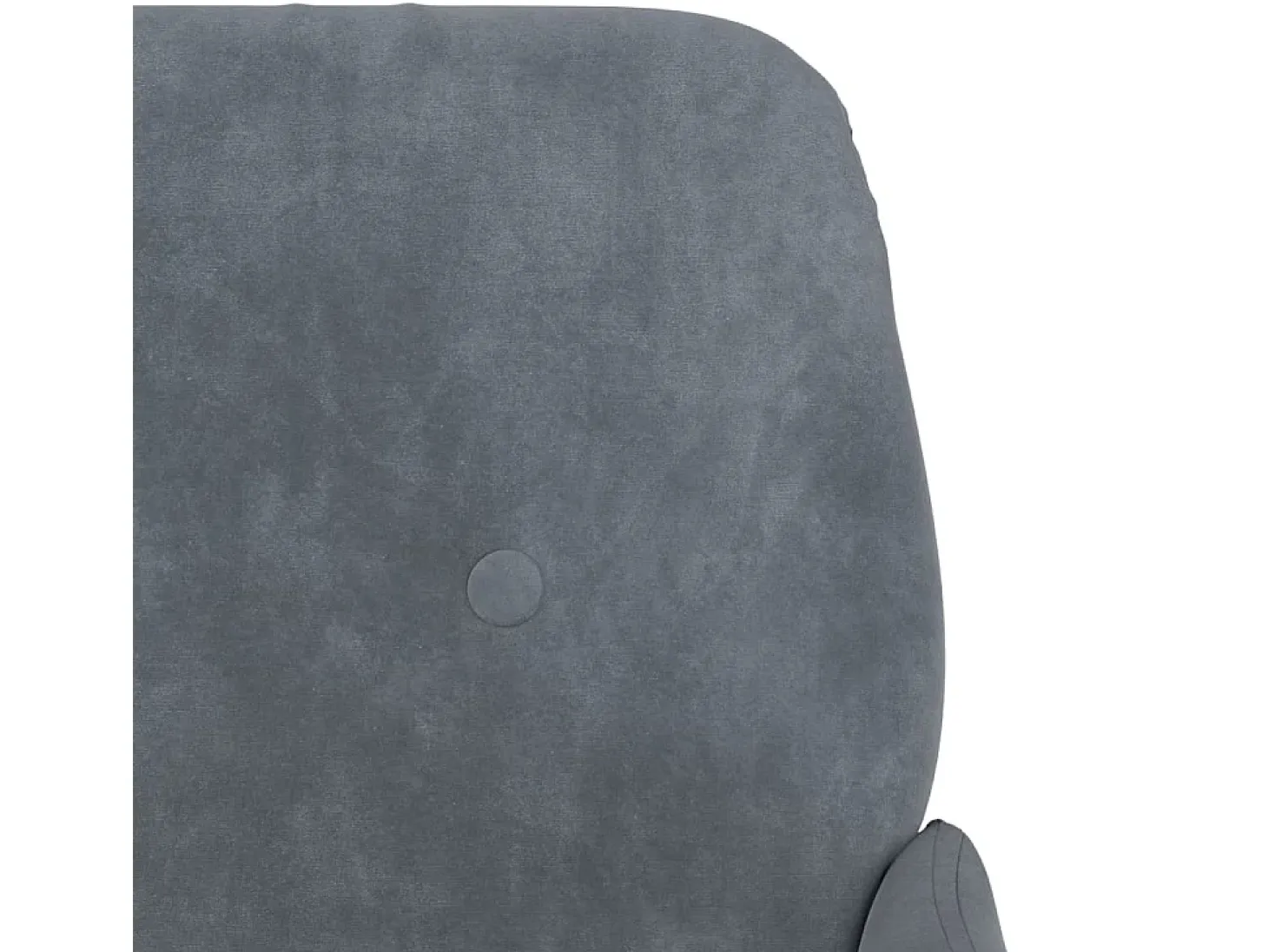 Sillón de salón | Silla de relax | Sillón de terciopelo gris oscuro 62x79x79 cm SHL3967