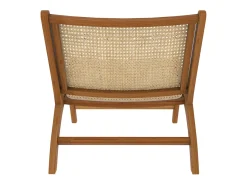 Sillón de teca y ratán natural - Kilka