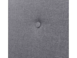 Sillón de tela gris claro