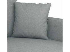 Sillón de tela gris claro 60 cm