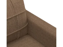 Sillón de tela marrón 60 cm