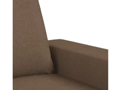 Sillón de tela marrón 60 cm