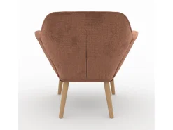 Sillón de tela rojo antiguo - Simba
