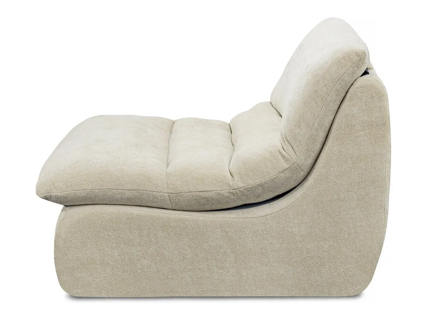 Sillón de tela texturizada <> - 81 x 96 x 75 cm - Beige