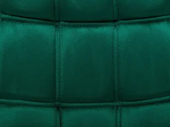 Sillón de terciopelo verde estilo escandinavo capitoné LUOSTO